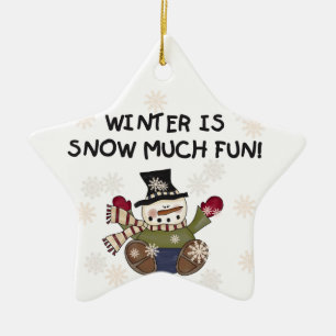 Snö Mycket Roligt Keepsaké Ornament