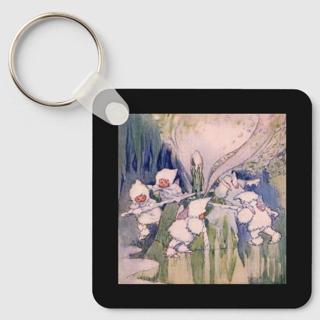 snö nyckelring (Framsida)