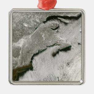Snö- och molngator julgransprydnad metall
