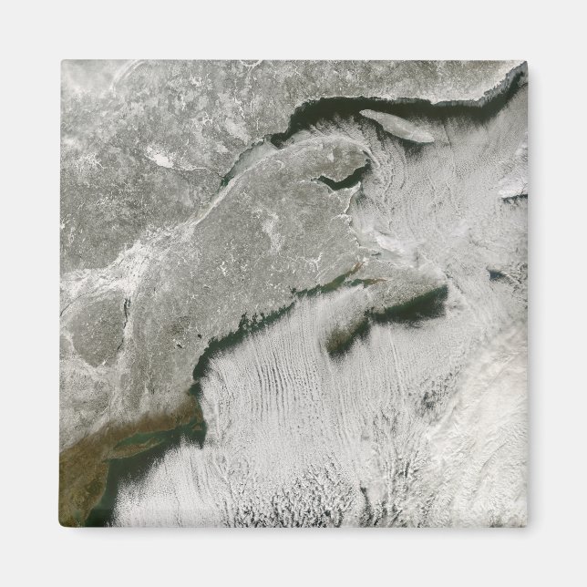 Snö och molngator magnet (Framsidan)