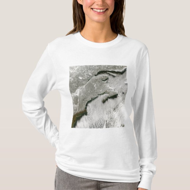 Snö och molngator tee shirt (Framsida)