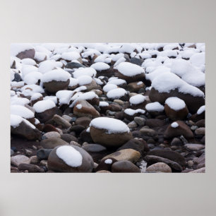 Snö och Sten, Mt Rainier National Park Poster