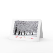 Snö och Träd God jul