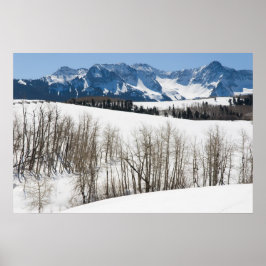 Snö om Dallas Divide Poster