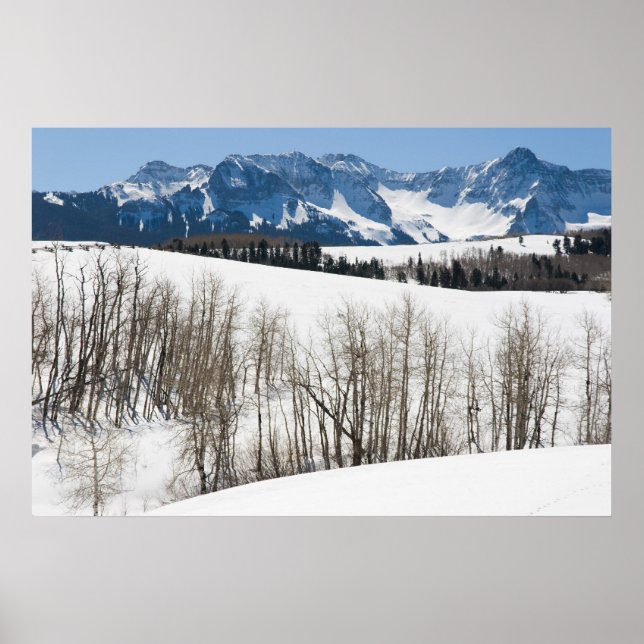 Snö om Dallas Divide Poster (Framsidan)