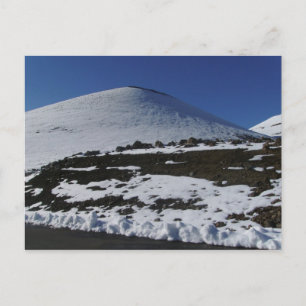 Snö om Mauna Kea Vykort