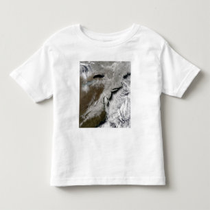 Snö över det nordöstra Unitedet States T Shirt