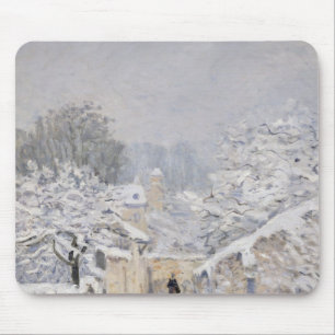 Snö på Louveciennes, 1878 Musmatta
