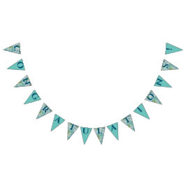 Snö på sommaren art nouveau stil Bröllop Vimplar