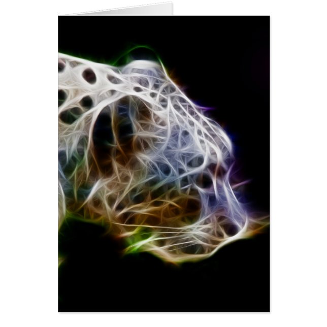 Snö pajard hälsningskort (Framsidan)