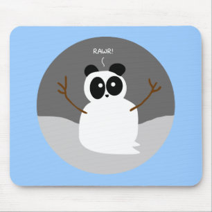Snö Panda Musmatta