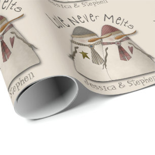 Snö par Anpassade Presentpapper