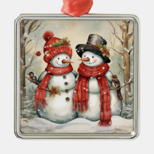 Snö par Ornament