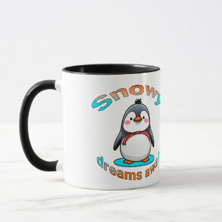 Snö penguin Mugg