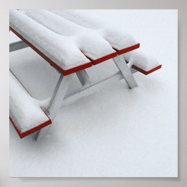 snö picnic poster (Framsidan)