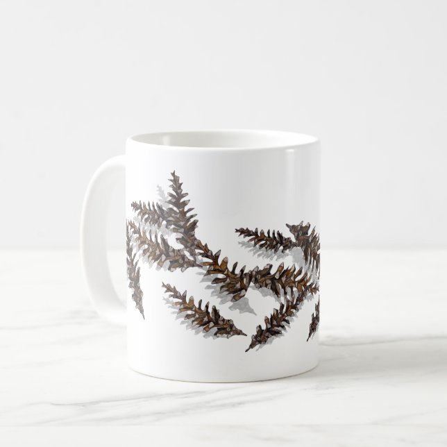 Snö Pinecone Mugg (Framsida vänster)