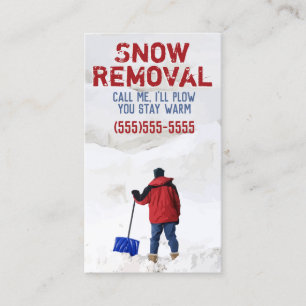 Snö Plow Advertising.Snö Removal Business Rabattkort