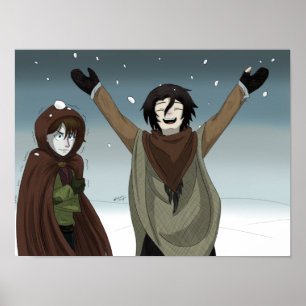 Snö Poster
