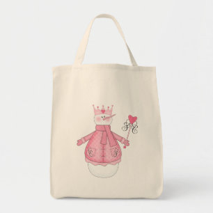 Snö Princess Helgdag Tshirts och Gifts Tygkasse