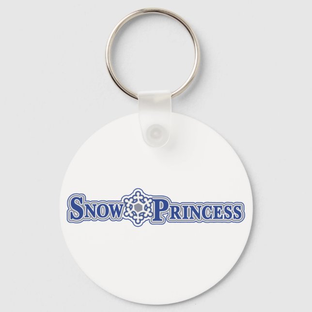 Snö-Princess-Light Nyckelring (Framsida)
