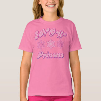 Snö-prinsessa-on-Mörk Tee Shirt