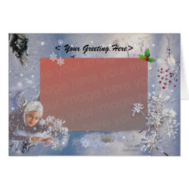 Snö Queen 2 Hälsningskort