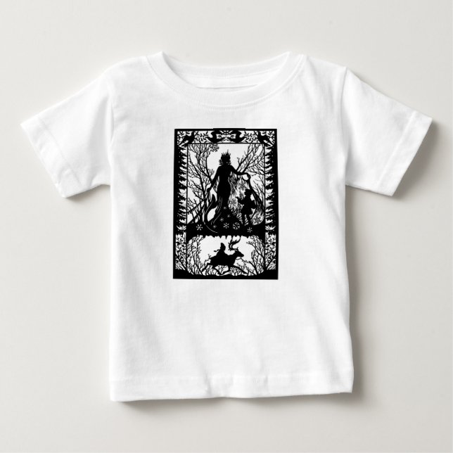 Snö Queen Baby T-Shirt (Framsida)