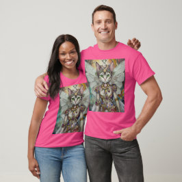 Snö Queen Cat of the Butterfly Vinge Brigade T Shirt