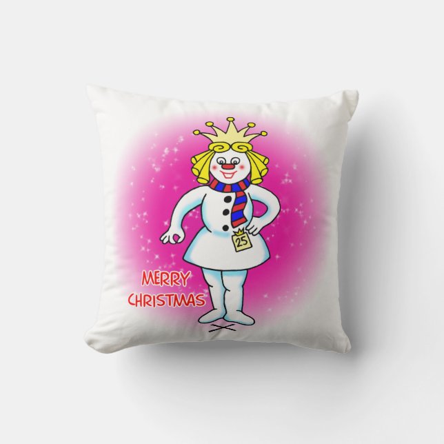 Snö Queen Cushion Kudde (Framsida)
