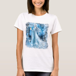 Snö Queen Fantasy Art - Mystical Winter Goddess T Shirt
