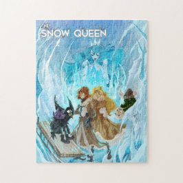 Snö Queen puzzle Pussel