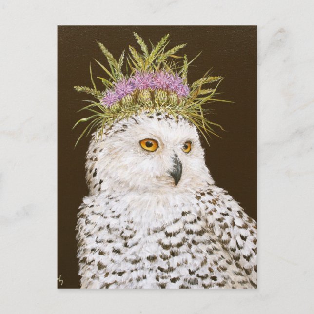 Snö Queen-vykort Vykort (Framsida)