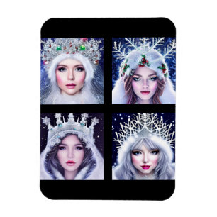 Snö Queens Winter Wonderland Magnet