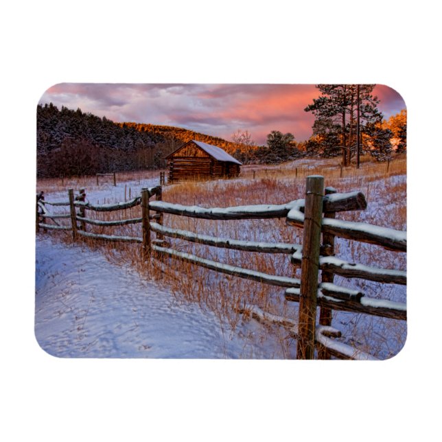 Snö Ranch Magnet (Horisontell)