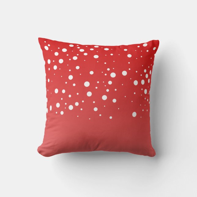 Snö Red Pillow Kudde (Framsida)