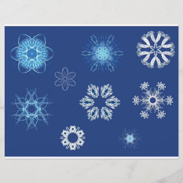 snö reklamblad (Framsidan)