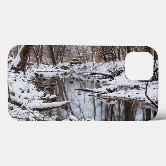 Snö Riverside iphone case (Baksida (horisontell))