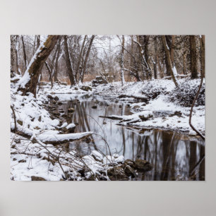 Snö Riverside Poster