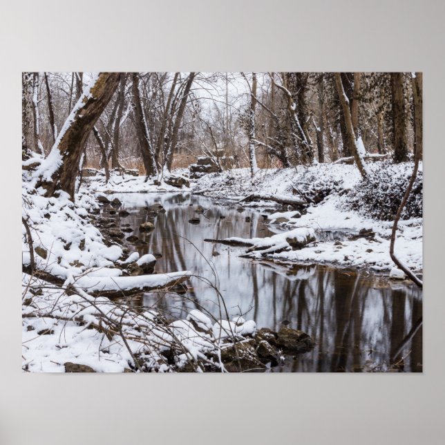 Snö Riverside Poster (Framsidan)