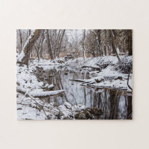 Snö Riverside Pussel