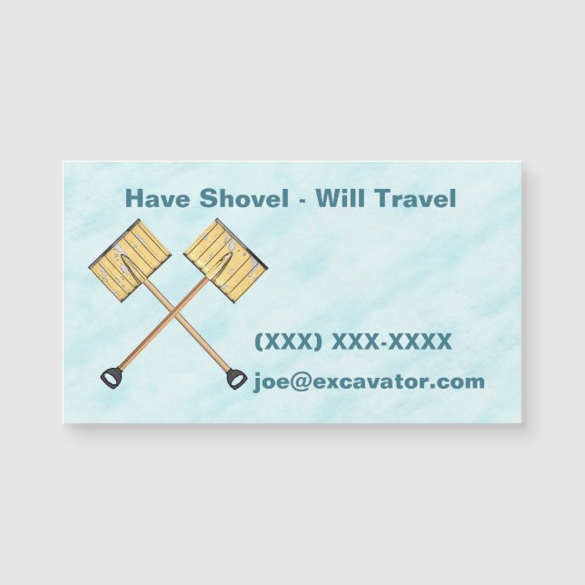 Snö Shoveling (Framsida)