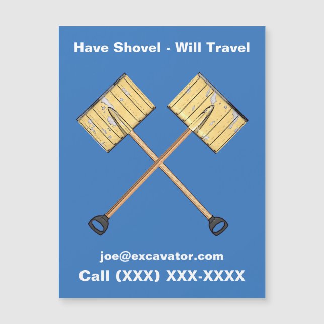 Snö Shoveling Business (Framsida)