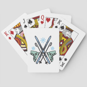 Snö Skickar Casinokort