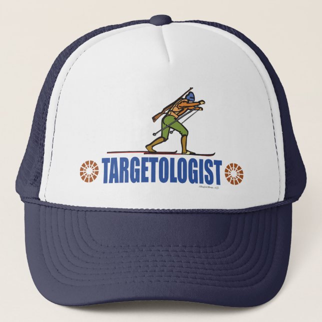 Snö skidskytte truckerkeps (Framsida)