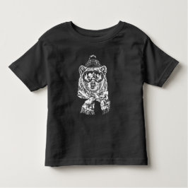 Snö Skiing Ski Resa Funny Ski Bear Winter T Shirt