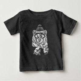 Snö Skiing Ski Resa Funny Ski Bear Winter T Shirt