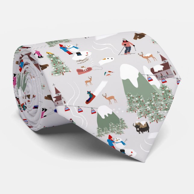 Snö Skiing Ski Slopes liggande Slips (Rullad)