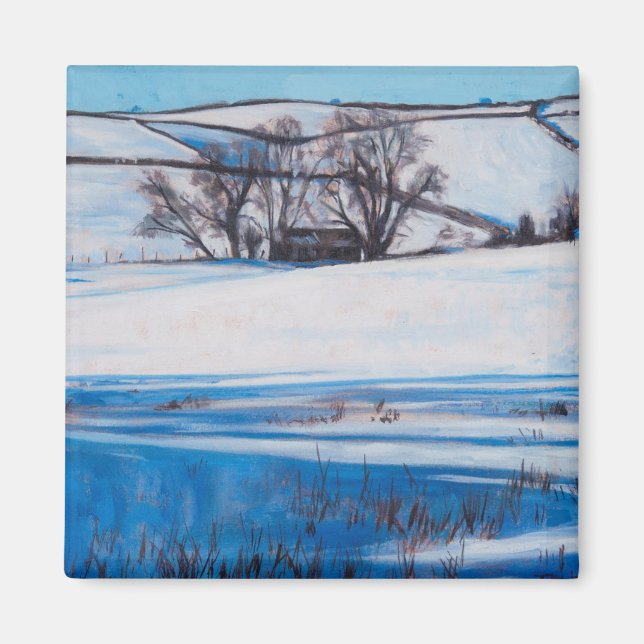 Snö-skuggor 2010 magnet (Framsidan)