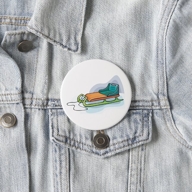 Snö Sled Knapp (Skapare uppladdad)