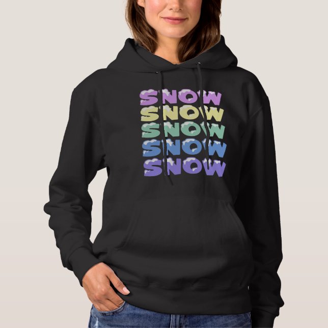 SNÖ, SNÖ, SNÖ, SNÖ, SNÖ, T SHIRT (Framsida)